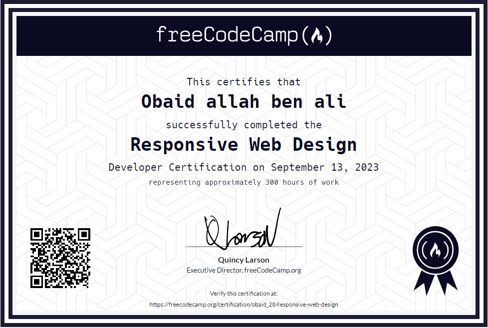 Certification 2